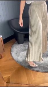 Celana Kulot Plisket Dewasa Polos Premium Murah Tebal