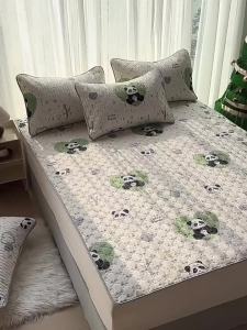 Đệm Mỏng Bằng Cotton Chống Trượt