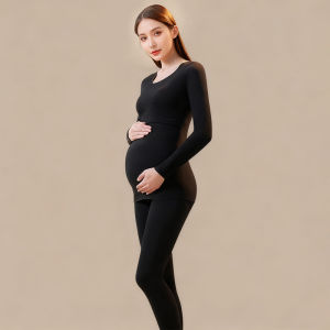 MIAOLIYAO | Warm Padded Thickened Maternity Set for Autumn Winter