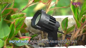 EVE โคมไฟปักดิน (ไม่รวมหลอด) โคมไฟสนาม สำหรับใส่หลอด MR16 ขั้ว GU5.3 รุ่น GROW กันน้ำ กันฝุ่น มาตรฐาน IP65