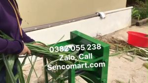 Máy chuyên băm cỏ voi thái chuối rau các loại động cơ 15kw(2hp) dây đồng