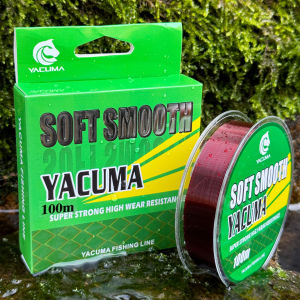 YACUMA 100M/109YDS Premium Monofilament Fishing Line Strong Fluorocarbon Coating Nylon for Freshwater and Sea Bass Carp Fishing