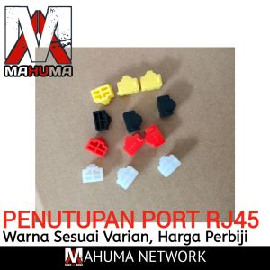 PENUTUP DUST COVER PLUG PELINDUNG ANTI DEBU PORT RJ45 RJ45 LAN ETHERNET