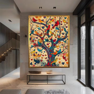 Tree of Life Indian Art Jigsaw Puzzle 500/1000/1200/2000PCS DIY Craft Hobby Relaxing Game Home Decor Gift Frameless