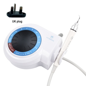 VV DENTAL | VV Dental Ultrasonic Piezo Scaler with LED Handpiece Professional Teeth Washing Tool for Removing Calculus Plaque and Surface