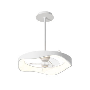 HUANGJIANG | Invisible Elegant Modern Dining Table Ceiling Fan Light
