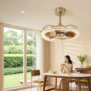 HUIPU ZHAOMING | Eye-protecting Silent Room Fan Lamp