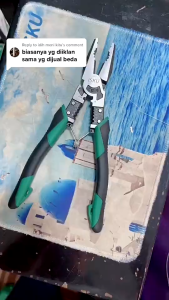 ISKU Tang Kombinasi 8.5 inch Tang Potong 8 Dan Tang Lancip 8.5 inch ISKU Heavy Duty Pliers