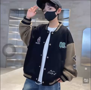 Áo bomber bé trai 17-45kg áo khoác bé trai 4-14 tuổi mẫu 08 chất nỉ cao cấp sang trọng hàng may kĩ.KINS68