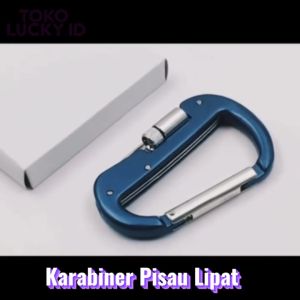 Karabiner Lipat 3in1: Aksesoris Outdoor & Peralatan Survival