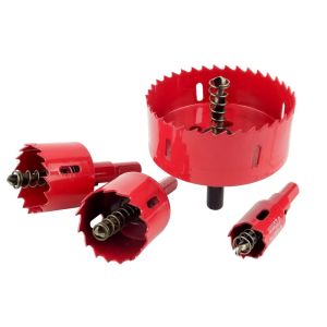 ใหม่ 16-100 Mm M42 เลื่อยเจาะรูชุดตัดผมเปิดหัวเจาะเครื่องตัด Holesaw สำหรับเหล็กอลูมิเนียมสแตนเลสแผ่นโลหะแผ่น