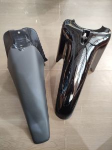 selebor spakbor depan dan bagian belakang shogun 125 R lama hitam kualitas terjamin bagus dan presisi