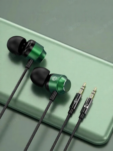 Weilade | Noise Cancelling Headset with Microphone In-Ear Dual Jack For Live Streaming