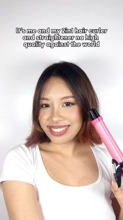 Tough Mama NHT-2IN1 hair straightener and curler with hair clipper