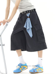 V37 | Casual Loose Multi-Pocket Cotton Workwear Pants