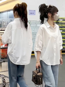 TIANQIANHUI | Áo Blouse Nữ Elegance Chic Tay Trung Bình