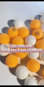 Quả bóng bàn luyện tập 3 sao Changxi chất lượng tốt Banh bóng bàn luyện tập - thi đấu TRÒN ĐỀU CỨNG NẢY ỔN ĐỊNH