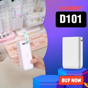 NIIMBOT D101 Round Sticker Custom Refill Paper Tape Roll Waterproof Sticker for Label Printer