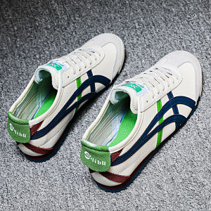 Mens Retro Leather Sports Shoes Breathable Soft Bottom Sneakers Autumn Winter Casual Shoes Comfortable Alligator Pattern