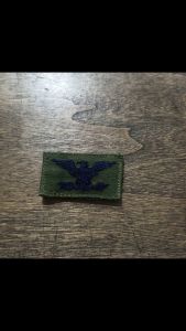 Tec40 VELCRO PATCH BLACK EAGLE อินทรีย์ อาร์ม ตีนตุ๊กแก ไรท์สาระกับครูแว่น Tec40store