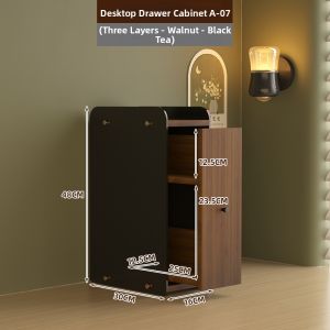 Acrylic Makeup Storage and Perfume Display Shelf