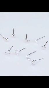 925 Sterling Silver Anti-Allegy Needle Exquisite Heart Earrings Fashion Stud Ear Stick