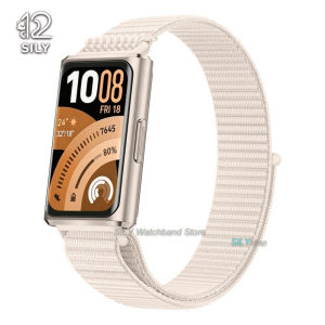 for Huawei Band 11 Women Men Nylon Loop Straps for Huawei Band 11Pro Waterproof Soft Sport Bracelet Sweatproof Release Wristbelt
