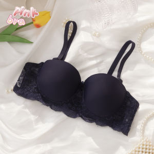บราลูกไม้ผู้หญิง คุณภาพสูง บรามีโครงช่วยยกกระชับหน้าอก ใส่สบาย ไร้โครง ไซส์ 32-36 ราคาส่ง จัดส่งทันที
