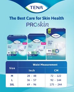 TENA PROskin Slip Super M80s/L80s/XXXL32s Adult Diaper (Tape)