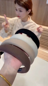 Korean Style Headband Sponge Hairband Female Face Wash Summer Hair Accessories