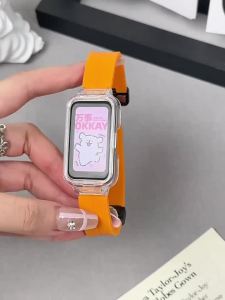 Huawei Band 11/11Pro Dây Đeo Đồng Hồ Bằng Silicon Thay Thế Dây Đeo Có Khóa Từ Tính Tương Thích Với Phụ Kiện Vòng Đeo Tay Thể Thao Band 10/9/8