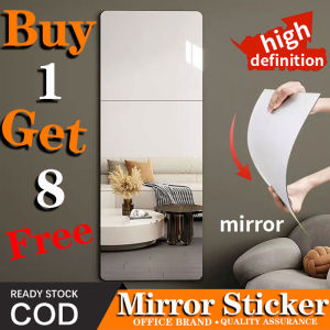 HD Full Length Mirror Sticker: Transform Your Living Room & Bathroom