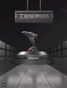 สว่านไร้สาย สว่าน มีระบบกระแทก แบตเตอรี่ Li-ion อย่างดี 2 ก้อน พร้อม ดอกสว่าน และ อุปกรณ์ สว่านแบตเตอรี่ สว่านกระแทกไร้สาย สว่านไร้สาย