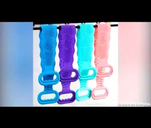 Luxurious Silicone Bath Brush for a Deep Clean & Relaxing Massage - Indulge Your Skin