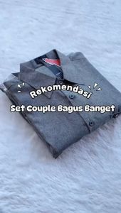 Baju Couple Pasangan Lebaran 2025 Couple Keluarga Kekinian Silmi Alan Alina