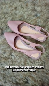 Sepatu Sandal DESIGNER SLINGBACK ROGER Nyaman Lentur Tidak Licin