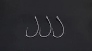 Hirisi 15 Chiếc Móc Câu Cá Bằng Thép Carbon Cao Cấp Có Micro Barb Phủ PTFE Móc Câu Cá Mắt Nhọn Cho Phụ Kiện Câu Cá Sông