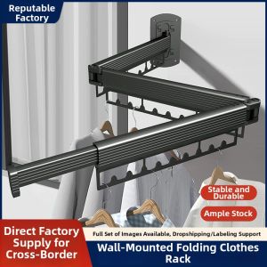 Invisible Foldable Wall Mounted Drying Rack
