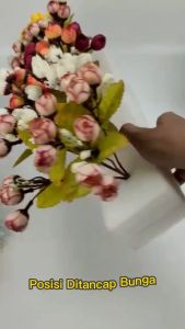 Foam Busa Warna Putih Bulat 2 Meter untuk Dekorasi Pelaminan & Lamaran