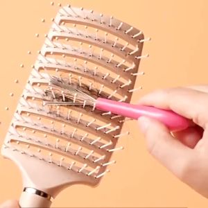LANGMANNI Comb brush cleaning Dirt and hair mini Remover beauty tool accessories Portable Comb Brush Cleaner