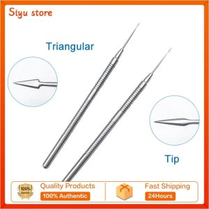Stainless Steel Corneal Foreign Body Needle Corneal Spatula Puncture Needle Ophthalmic Microscopic Instrument