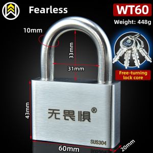 WUJUWEI | Waterproof Rustproof Anti-theft Padlock