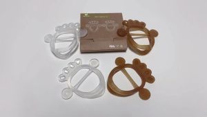 Mainan gigitan bayi silikon teether gelang bpa free