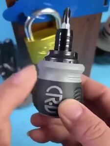 Ratchet Screwdriver Set Short Shaped Radish Head High Hardness Labor-saving Multi-functional Dual-purpose