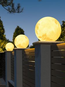 VINCAN | Solar Waterproof Moon Post Cap Light