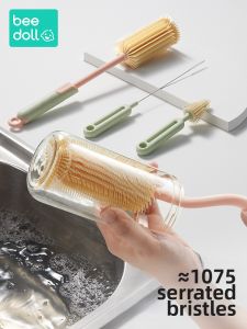 beedoll | Portable Newborn Infant Milk Bottle Cleaning Brush Set