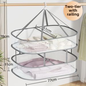 QIAOLESEN | Multi-use Flat Drying Rack for Delicate Fabrics