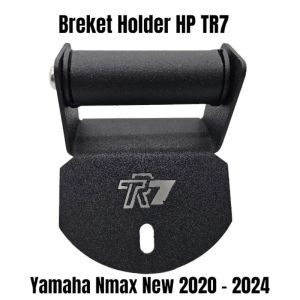 Promo Breket Dudukan Holder HP Nmax New 2020 - 2024 Pemasangan Di Segitiga Stang