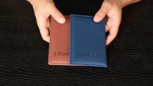 Passport Holder Wholesale Journey Faux Leather Travel Protector Case Cover Wallet Card Holder