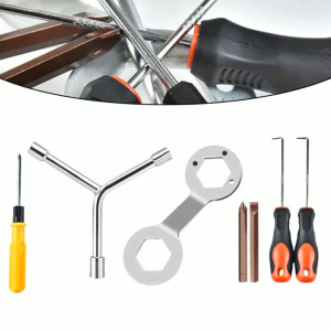 6Pcs Multi-purpose Washing Machine Repair Tool Set Clamp Spring Disassembly Cross Slot Screwdriver